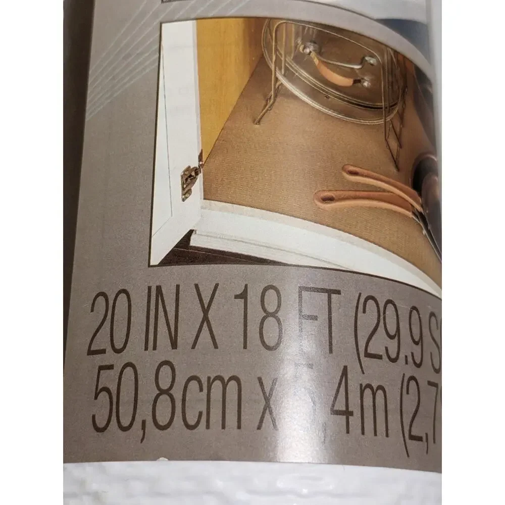 NEW Duck Brand EasyLiner Smooth Top Shelf Liner 20